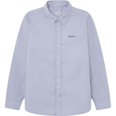 Pepe Jeans pojke NACE skjorta, Blå (Oxford blå), 12 år Pepe Jeans pojke NACE skjorta, Blå (Oxford blå), 12 år