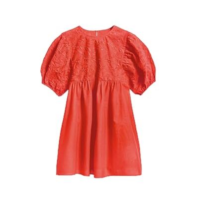 Desigual Vest_Janis klänning för flickor, Orange, 8 år Desigual Vest_Janis klänning för flickor, Orange, 8 år