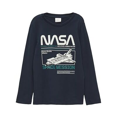s.Oliver Junior pojkar långärmad med NASA-tryck, 5952, 92-98 s.Oliver Junior pojkar långärmad med NASA-tryck, 5952, 92-98
