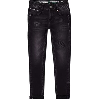 Vingino Pojkar ennio jeans, Svart denim, 104 cm (Smal) Vingino Pojkar ennio jeans, Svart denim, 104 cm (Smal)