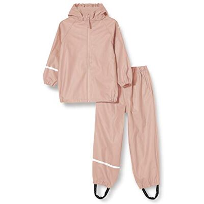 Celavi Unisex barn basic återvinning PU regnkläder set, Misty Rose, 70 Celavi Unisex barn basic återvinning PU regnkläder set, Misty Rose, 70