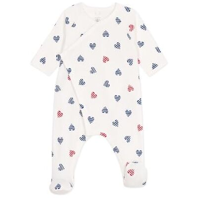 Petit Bateau A0cfe Baby-sover, vit/flerfärgad, för tidigt född, Vit/flerfärgad, Prematuro Petit Bateau A0cfe Baby-sover, vit/flerfärgad, för tidigt född, Vit/flerfärgad, Prematuro