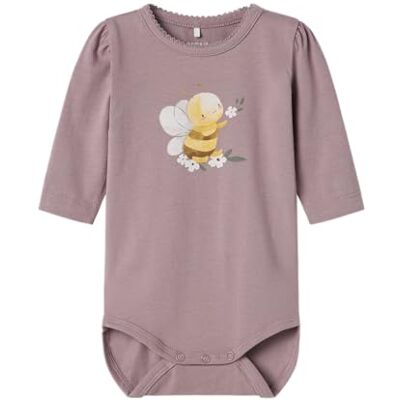 NAME IT dam Nbfjolanta Ls kroppslåda, Lila duva, numeric_62 NAME IT dam Nbfjolanta Ls kroppslåda, Lila duva, numeric_62