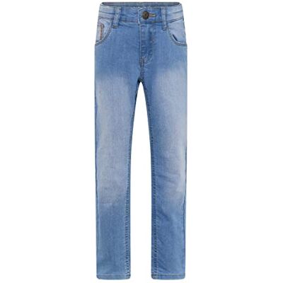 MINYMO Boy's Stretch Slim fit Jeans, Light Dusty Blue, 140 MINYMO Boy's Stretch Slim fit Jeans, Light Dusty Blue, 140