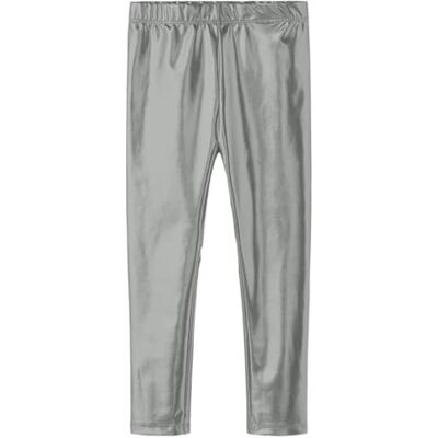 NAME IT Namn IT Nmfrispa leggings, SILVER, 92 NAME IT Namn IT Nmfrispa leggings, SILVER, 92