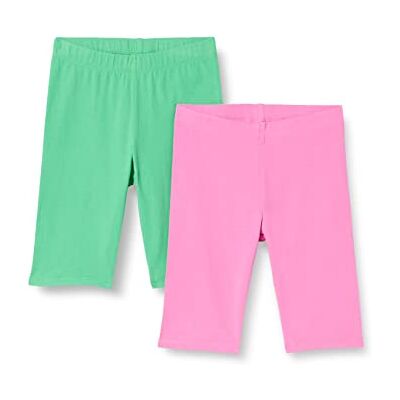 s.Oliver Junior Girls dubbelpack bikershorts, grön, 176, Grön, 176 cm s.Oliver Junior Girls dubbelpack bikershorts, grön, 176, Grön, 176 cm