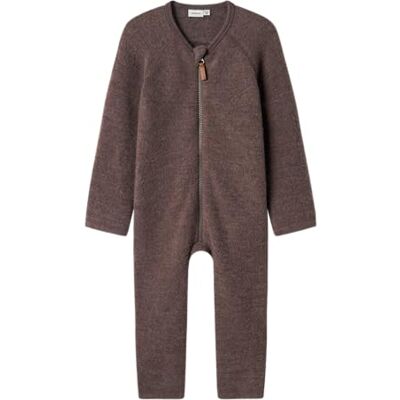 NAME IT Nbfwmino Wool Bru Ls Suit Noos Baby Girl sparkdräkt, – Material:, 62 NAME IT Nbfwmino Wool Bru Ls Suit Noos Baby Girl sparkdräkt, – Material:, 62