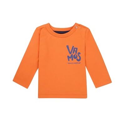 Noppies Baby pojkar pojkar t-shirt Olton långärmad t-shirt, Jaffa Orange N292, 50 cm Noppies Baby pojkar pojkar t-shirt Olton långärmad t-shirt, Jaffa Orange N292, 50 cm
