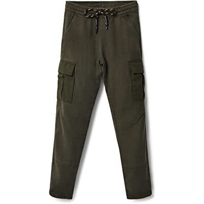 Desigual Boy's Adler 4092 KAKI Casual Pants, grön, 10 år Desigual Boy's Adler 4092 KAKI Casual Pants, grön, 10 år