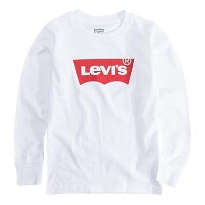Levi's pojkar långärmad fladdermusvinge t-shirt pojke, Vitt, 4 år Levi's pojkar långärmad fladdermusvinge t-shirt pojke, Vitt, 4 år
