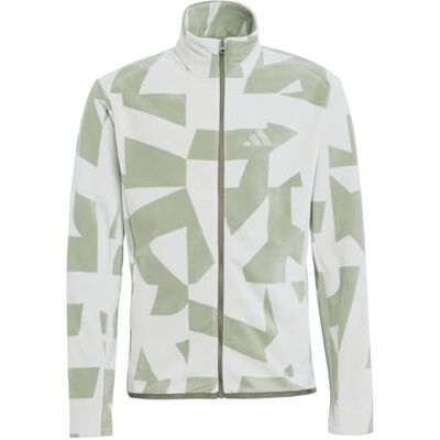 adidas Uniseks dzieci Terrex Kids Multi Printed Full-Zip Fleece, halo green/tent green, 13-14 Years adidas Uniseks dzieci Terrex Kids Multi Printed Full-Zip Fleece, halo green/tent green, 13-14 Years