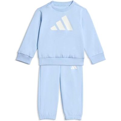 adidas Uniseks niemowleta BIG LOGO ESSENTIALS JOGGER, glow blue/white/white, 2-3 Years adidas Uniseks niemowleta BIG LOGO ESSENTIALS JOGGER, glow blue/white/white, 2-3 Years