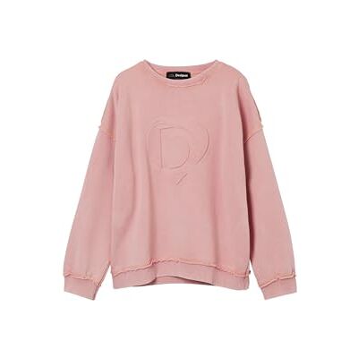 Desigual Sweat_Emma sweatshirt för flickor, röd, 12 År Desigual Sweat_Emma sweatshirt för flickor, röd, 12 År