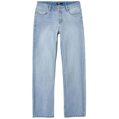 NAME IT Tariannes rak Lmtd jeans med låg midja 8 år, Ljusblå denim, 128 NAME IT Tariannes rak Lmtd jeans med låg midja 8 år, Ljusblå denim, 128
