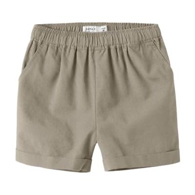 NAME IT Nmmfilip Ss Nreg shorts Pb, Aluminium, 116 NAME IT Nmmfilip Ss Nreg shorts Pb, Aluminium, 116