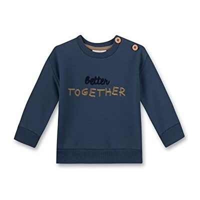 Sanetta Unisex baby sweatshirt, Denim rouge, 62 cm Sanetta Unisex baby sweatshirt, Denim rouge, 62 cm
