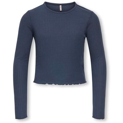 ONLY Kognella L/S O-hals topp JRS Noos, Amber blå, 134-140 ONLY Kognella L/S O-hals topp JRS Noos, Amber blå, 134-140
