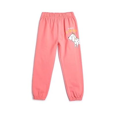 Koton Babygirls hund tryckta joggare elastisk midja borstad interiör sweatpants, Rosa (274), 9-12 månader Koton Babygirls hund tryckta joggare elastisk midja borstad interiör sweatpants, Rosa (274), 9-12 månader