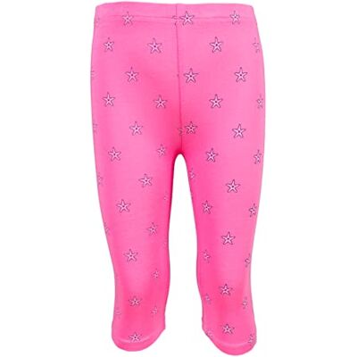SALT AND PEPPER Flickor Capri Allover sjöstjärna tryck leggings, Tuggummi, 92 cm SALT AND PEPPER Flickor Capri Allover sjöstjärna tryck leggings, Tuggummi, 92 cm