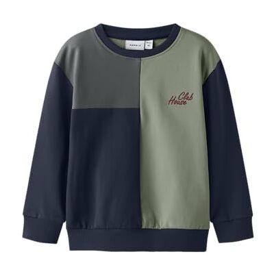 NAME IT Namn IT Nmmterry Ls Nreg Sweat Bru, marinblå blazer, 116 NAME IT Namn IT Nmmterry Ls Nreg Sweat Bru, marinblå blazer, 116