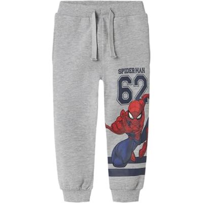 NAME IT Namn det Nmmadam Spider Nreg sweatpants Bru Mar, Grå melange, 98 NAME IT Namn det Nmmadam Spider Nreg sweatpants Bru Mar, Grå melange, 98