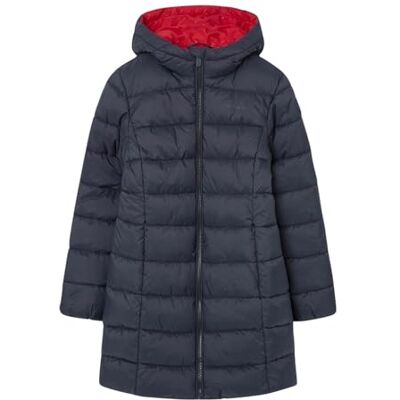 Pepe Jeans flicka Vivian lång jacka, Blå (Dulwich blå), 6 år Pepe Jeans flicka Vivian lång jacka, Blå (Dulwich blå), 6 år