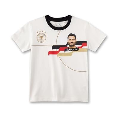 Sanetta DFB-fanshirt Gündoğan off-White Hög kvalitet och mysig bomullströja för flickor och pojkar. Barnkläder, Beige, 116 Sanetta DFB-fanshirt Gündoğan off-White Hög kvalitet och mysig bomullströja för flickor och pojkar. Barnkläder, Beige, 116