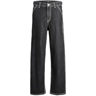 JACK&JONES JUNIOR pojkar jeans, Svart denim, 134 JACK&JONES JUNIOR pojkar jeans, Svart denim, 134