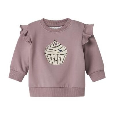 NAME IT Namn IT Nbfnilda Ls Sweat Bru, toadstool, 74 NAME IT Namn IT Nbfnilda Ls Sweat Bru, toadstool, 74