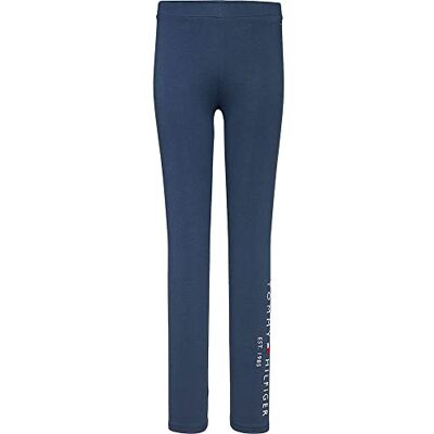 Tommy Hilfiger För flickor Essential Legging, Twilight Navy, 12 månader Tommy Hilfiger För flickor Essential Legging, Twilight Navy, 12 månader