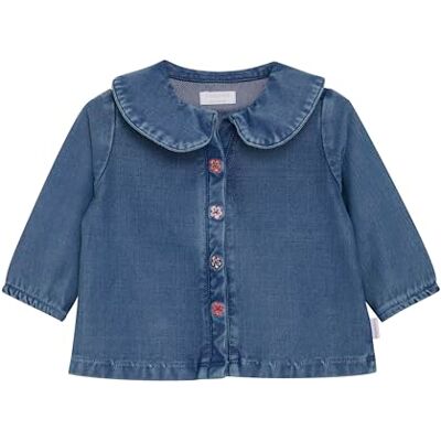 Noppies Baby flickor blus Taylor långärmad, Blå denim – P327, 80 cm Noppies Baby flickor blus Taylor långärmad, Blå denim – P327, 80 cm