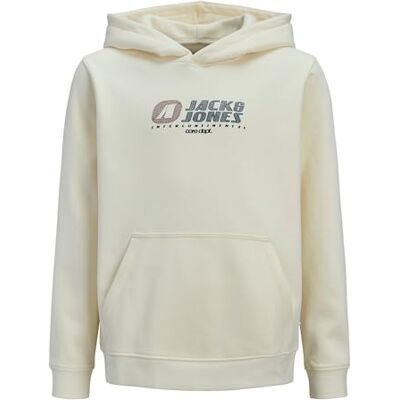 JACK & JONES JUNIOR Jcotier främre tryck sweat Hood Jnr, Söt majs, 164 JACK & JONES JUNIOR Jcotier främre tryck sweat Hood Jnr, Söt majs, 164