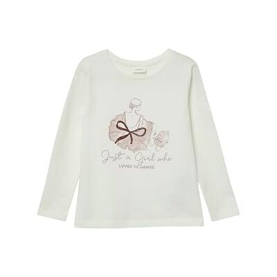 s.Oliver Junior flickor 2173259 T-shirt långärmad s.Oliver Junior flickor 2173259 T-shirt långärmad