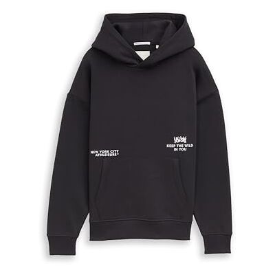 TOM TAILOR Barn pojkar sweatshirt, 29476 – kolgrå, 128 TOM TAILOR Barn pojkar sweatshirt, 29476 – kolgrå, 128