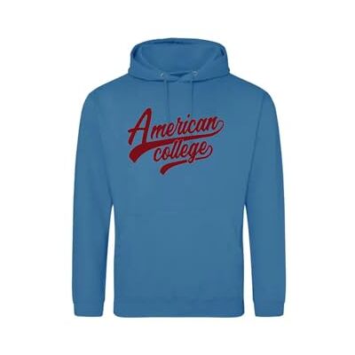 AMERICAN COLLEGE USA Tröja tröja med tryck varma kläder unisex barn pojkar och flickor casual modell ACSCW1 indigo 16 år gammal, Indigo, 16 �r AMERICAN COLLEGE USA Tröja tröja med tryck varma kläder unisex barn pojkar och flickor casual modell ACSCW1 indigo 16 år gammal, Indigo, 16 �r