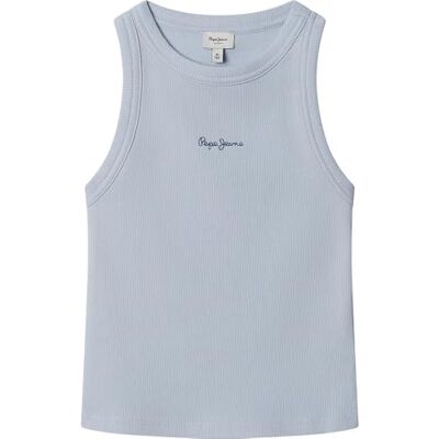 Pepe Jeans Giselle T-shirt för flickor, blå (himmelsblå), 14 Pepe Jeans Giselle T-shirt för flickor, blå (himmelsblå), 14