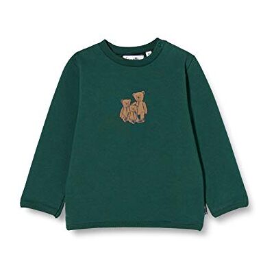 Sanetta Baby pojkar fiftseven klassisk grön fin mörkblå tröja magisk nallebjörn konstverk fiftyseven, Grön, 62 cm Sanetta Baby pojkar fiftseven klassisk grön fin mörkblå tröja magisk nallebjörn konstverk fiftyseven, Grön, 62 cm