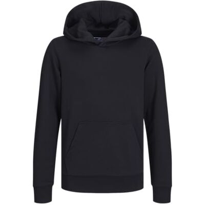 JACK & JONES Pojkar Jjebradley Sweat Hood Noos Jnr huvtröja, svart, 152 JACK & JONES Pojkar Jjebradley Sweat Hood Noos Jnr huvtröja, svart, 152