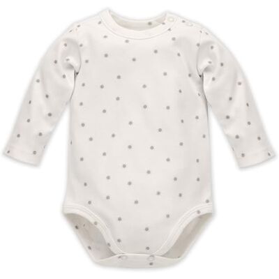 Pinokio Bodysuit långärmad Hello, 100% bomull, unisex 50–68 (74), Ecru Hello Sun, 74 cm Pinokio Bodysuit långärmad Hello, 100% bomull, unisex 50–68 (74), Ecru Hello Sun, 74 cm