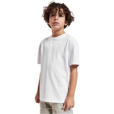 Urban Classics Boys Boys Heavy Oversize Tee, Vit, 122-128 Urban Classics Boys Boys Heavy Oversize Tee, Vit, 122-128
