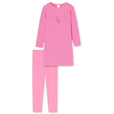Schiesser Mädchen Schlafanzug Nachthemd mit Leggings lang 100% Organic Bio Baumwolle Größe 92 bis 140 Schiesser Mädchen Schlafanzug Nachthemd mit Leggings lang 100% Organic Bio Baumwolle Größe 92 bis 140