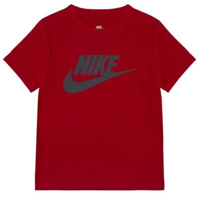 NIKE Futura SS T-tröja för bebis, Gym Red, 12 månader NIKE Futura SS T-tröja för bebis, Gym Red, 12 månader