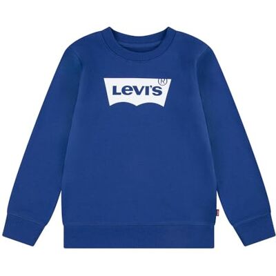 Levi's LT-Layering Top Tröja Cool Rund, Blå/vit, 5 anni Levi's LT-Layering Top Tröja Cool Rund, Blå/vit, 5 anni