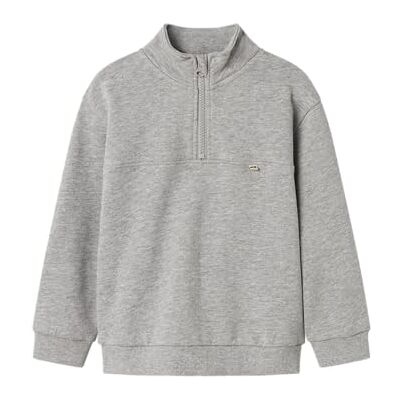 NAME IT Pojkar Nmmsigmund Nreg Sweat Bru Sweatshirt, Grå melange, 104 NAME IT Pojkar Nmmsigmund Nreg Sweat Bru Sweatshirt, Grå melange, 104