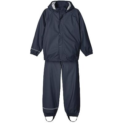 NAME IT unisex vuxen Regenset Nkndry Rain Set Noos, Mörk safir, 122 NAME IT unisex vuxen Regenset Nkndry Rain Set Noos, Mörk safir, 122