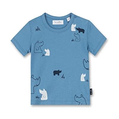 Sanetta T-shirt pojke, Blå moln, 56 Sanetta T-shirt pojke, Blå moln, 56