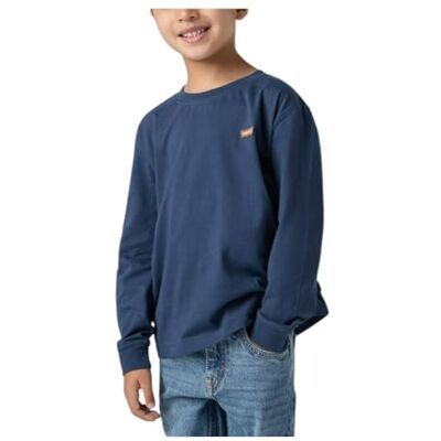 Levi's pojkar långärmad fladdermusvinge bröstträff, t-shirt, pojke blå, BLÅ, 16 år Levi's pojkar långärmad fladdermusvinge bröstträff, t-shirt, pojke blå, BLÅ, 16 år
