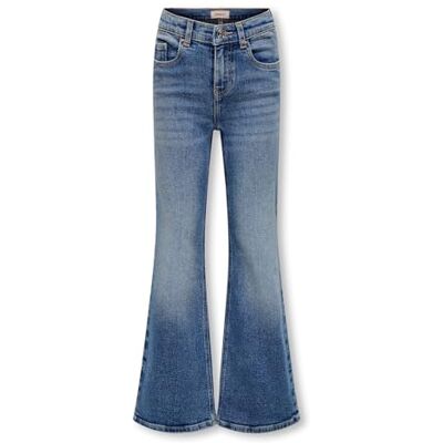 Only & Kids Kogjuicy Life utsvängd DNM Cro557 Noos, Mellanblå denim, 122 Only & Kids Kogjuicy Life utsvängd DNM Cro557 Noos, Mellanblå denim, 122