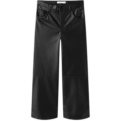 NAME IT PU breda byxor Nkfrockana polyuretan breda byxor, svarta, 128 flickor, svart, 128 cm NAME IT PU breda byxor Nkfrockana polyuretan breda byxor, svarta, 128 flickor, svart, 128 cm