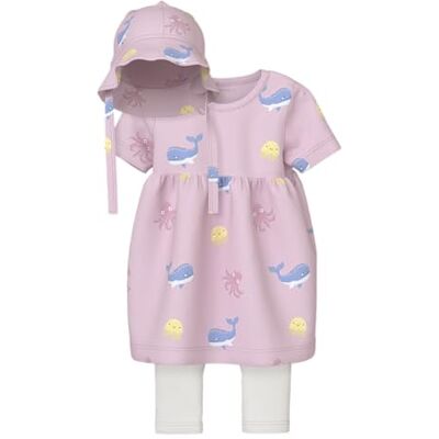 NAME IT dam Nbfvandora Ss klänning set, Ballerina, 86 NAME IT dam Nbfvandora Ss klänning set, Ballerina, 86